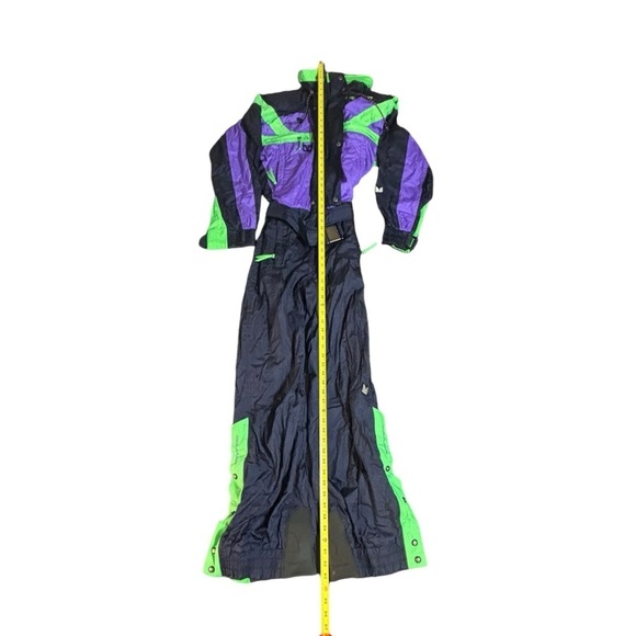 Vintage Couloir One Piece Ski Suit 80's 90's Women' Size 42 - Picture 11 of 15